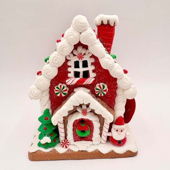 Light Up Gingerbread House Christmas Holiday Home Decor Tabletop Decoration - Picture 1 of 6